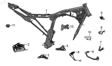 Diagrama Cuadro Italika 150Z 2016
