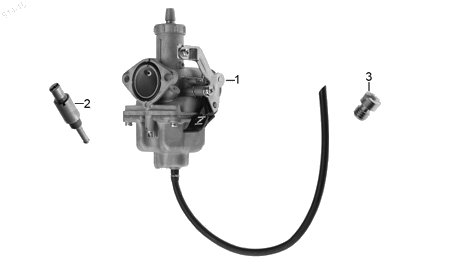Diagrama Carburador Italika 170Z 2017