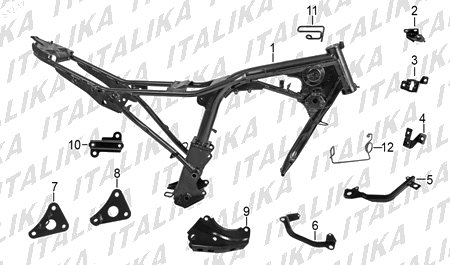 Diagrama Cuadro Italika 170Z 2017