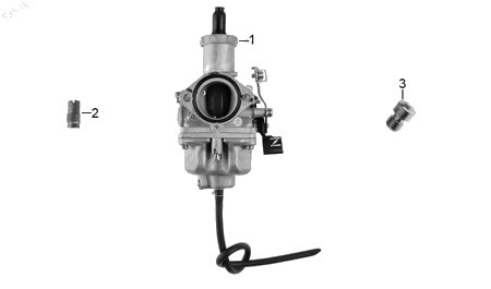 Diagrama Carburador Italika 200Z 2019