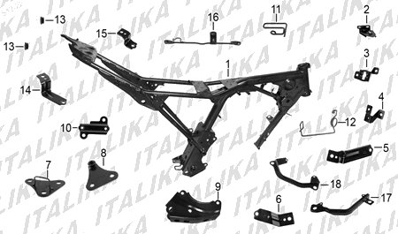 Diagrama Cuadro Italika 200Z 2023