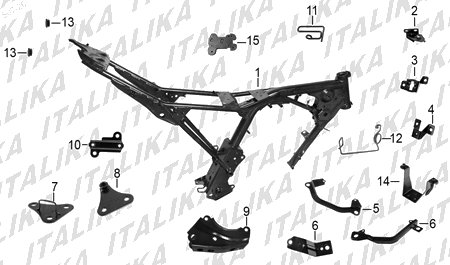 Diagrama Cuadro Italika 150Z 2019