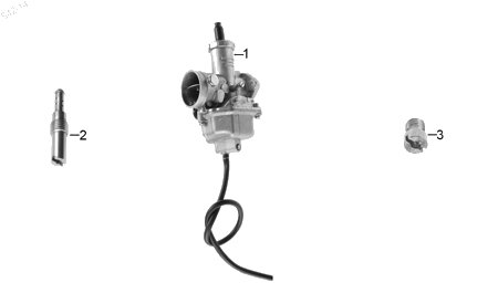 Diagrama Carburador Italika 250SZ 2015