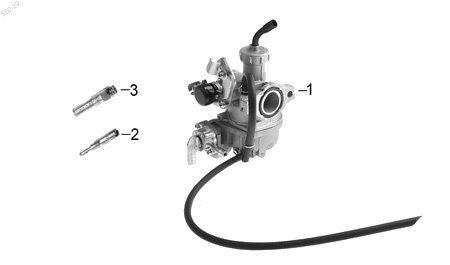 Diagrama Carburador Italika AT110LT 2022