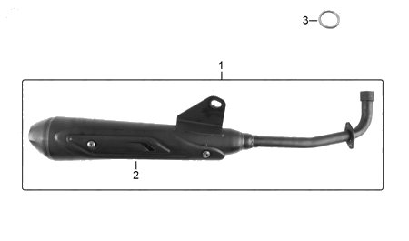 Diagrama Escape Italika AT110LT 2022
