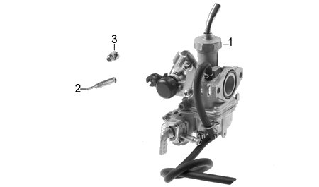 Diagrama Carburador Italika AT110 RT 2026