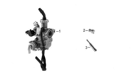 Diagrama Carburador Italika AT125RT 2021