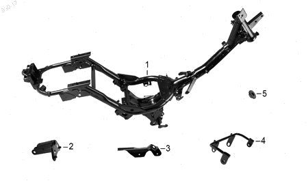 Diagrama Cuadro Italika AT125RT 2021