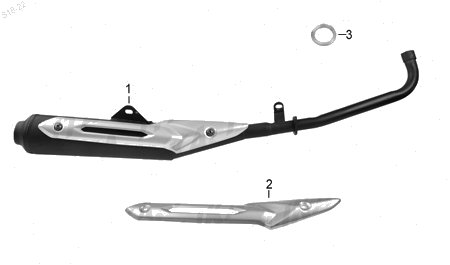Diagrama Escape Italika AT125RT 2024