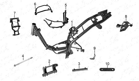 Diagrama Cuadro Italika BIT 150 2022