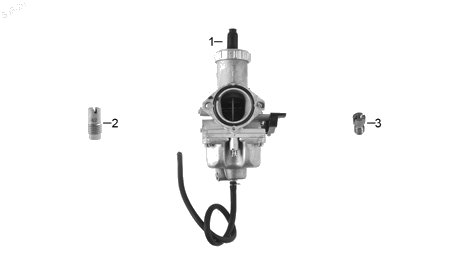 Diagrama Carburador Italika BLACKBIRD 2023