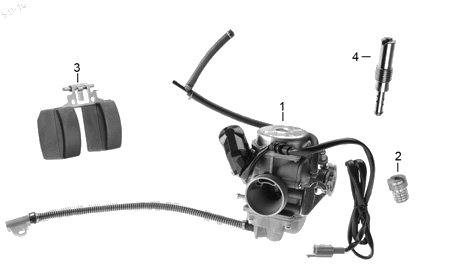 Diagrama Carburador Italika D125 2018