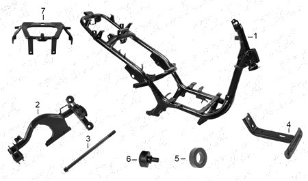 Diagrama Cuadro Italika D125 2018