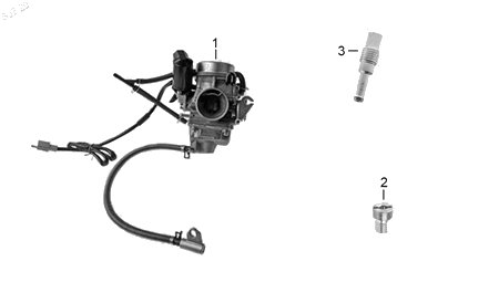 Diagrama Carburador Italika D125 LT 2022