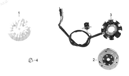 Diagrama Generador Italika VITALIA150 2021