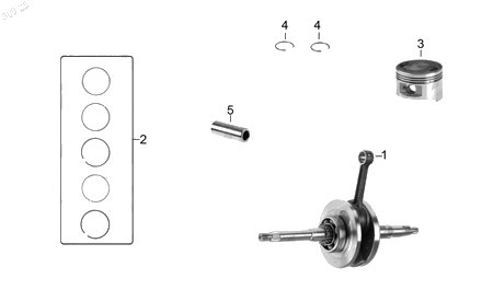 Diagrama Cigüeñal Italika VITALIA150 2021