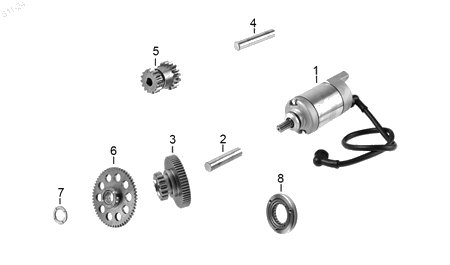 Diagrama Arranque Italika DM300 2025
