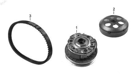 Diagrama Sistema de Embrague Italika DRAG STR 180 2026