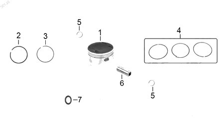 Diagrama Cigüeñal Italika DRAG STR 180 2026