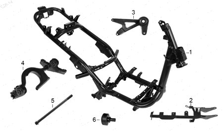 Diagrama Cuadro Italika CS125 2016