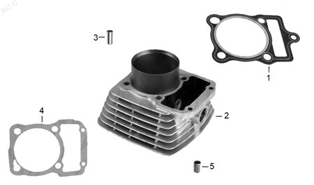 Diagrama Cilindro Italika FIERA 200 2019