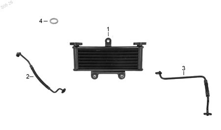Diagrama Sistema Refrigerante Italika FIREBIRD 300 GPS 2026