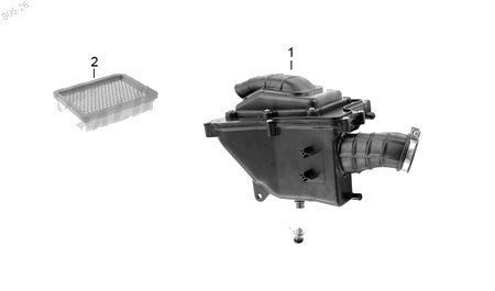 Diagrama Filtro de Aire y Sistema de Enfriamiento Italika FIREBIRD 300 GPS 2026