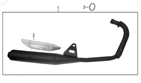 Diagrama Escape Italika FT150G 2016