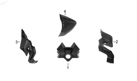 Diagrama Plásticos Italika FT150GTS 2016