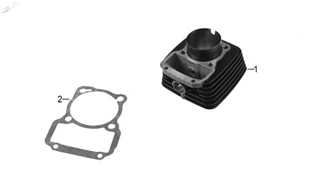 Diagrama Cilindro Italika FT150 2026