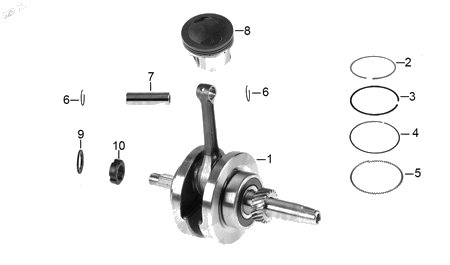 Diagrama Cigüeñal Italika FT150 2026