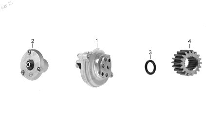 Diagrama Bomba de Aceite Italika FT150 2026