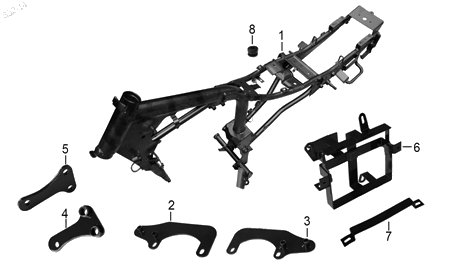 Diagrama Cuadro Italika FT 180 2016
