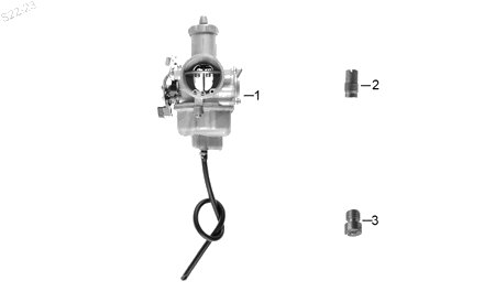Diagrama Carburador Italika FT200 2027