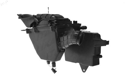 Diagrama Filtro de Aire y Sistema de Enfriamiento Italika FT250 GTS 2027