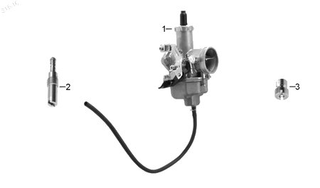 Diagrama Carburador Italika FT250 2016