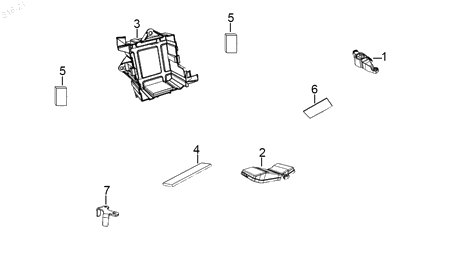 Diagrama Plásticos — Caja Bateria para moto Hero HUNK 190 R 2022-2024
