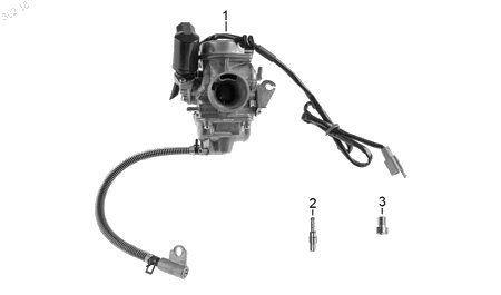 Diagrama Carburador Italika MODENA150 2019