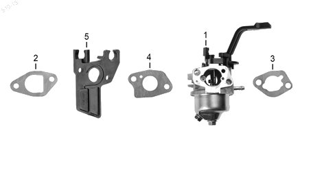 Diagrama Carburador Italika R3100P-3 2016
