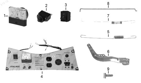Diagrama Controles y Mandos Italika R3100P-3 2016