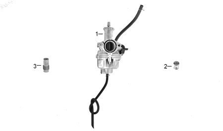 Diagrama Carburador Italika RC125 2022