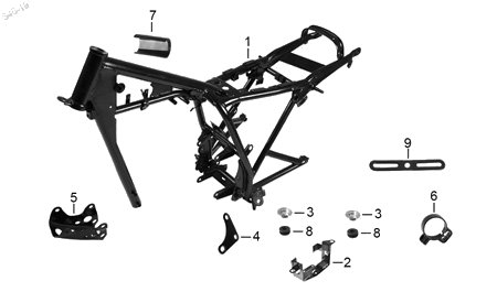 Diagrama Cuadro Italika RC125 2022