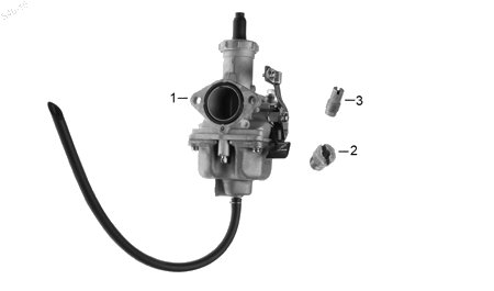 Diagrama Carburador para moto Italika RC150 2021 — refacciones compatibles