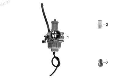 Diagrama Carburador Italika RC200 2024