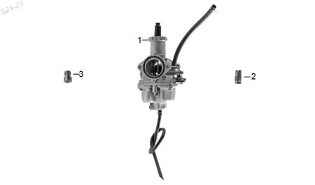 Diagrama Carburador Italika RC250 2024