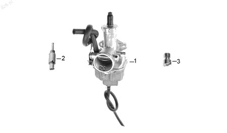 Diagrama Carburador Italika RT200 GP 2019