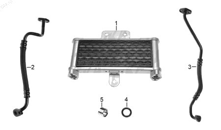 Diagrama Sistema Refrigerante Italika RT250 2018