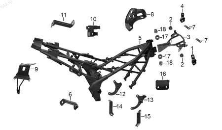 Diagrama Cuadro Italika RT250 2018