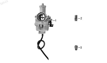 Diagrama Carburador Italika SPTFIRE 250 2023