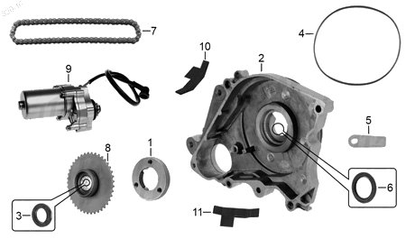 Diagrama Arranque Italika T-REX70 2015